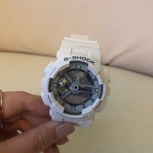 g shock marine white